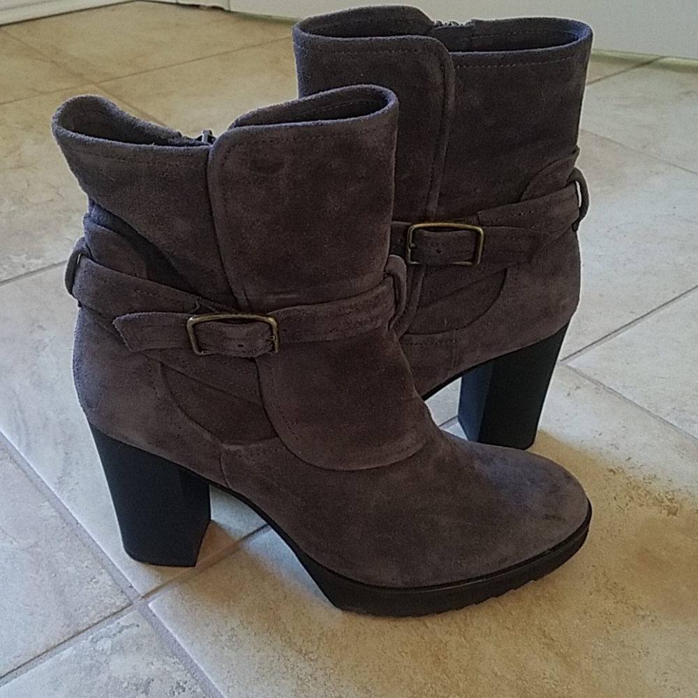 Suede Boots